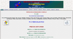 Desktop Screenshot of cybergalactico.es